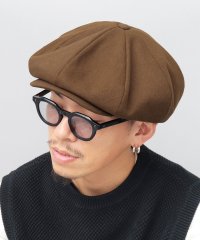 Besiquenti/ヴィンテージウール ビッグシルエット キャスケット シンプル カジュアル 帽子/505813508