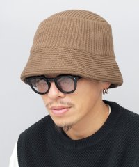 Besiquenti/リブニット バケットハット シンプル カジュアル 帽子 メンズ ユニセックス/505813509
