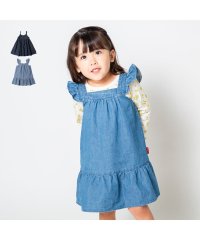 moujonjon/【子供服】 moujonjon (ムージョンジョン) デニムジャンパースカート 90cm～140cm M22302/505813647