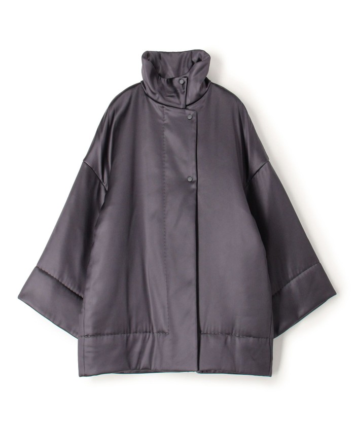 DES PRÉS レザーライクサテン パデットコート セール 40%OFF】レザーライクサテン パデットコート(505814036