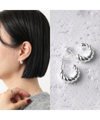 NINA&JULES/NINA&JULES ピアス SMALL TWISTED HOOPS E23－18 フープ/505814192