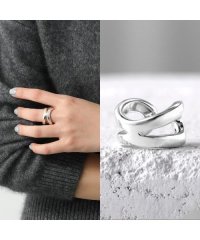 NINA&JULES/ニナ・エ・ジュール NINA&JULES NINA&JULES リング CROSSED PLUMP RING R23ー17 クロス/505814211