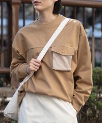 S'more/スモア S'more 【 S'more / 2WAY pocket l/s big t shirts 】2WAY長袖Tシャツ/505814504