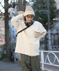 S'more/【 S'more / 2WAY pocket l/s big t shirts 】2WAY長袖Tシャツ/505814504