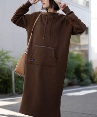 S'more/【 S'more / Double pocket sweatshirt dress 】裏起毛スウェットワンピース/505814506