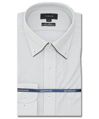 TAKA-Q/ノーアイロンストレッチ スタンダードフィット ボタンダウン長袖ニットシャツ シャツ メンズ ワイシャツ ビジネス ノーアイロン yシャツ ビジネスシャツ 形態安/505814590
