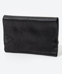 IL BISONTE/イル ビゾンテ IL BISONTE SMW002 PO0001 三つ折り財布 Medium Wallet Classic メンズ レディース 財布 レザー ウ/505814624