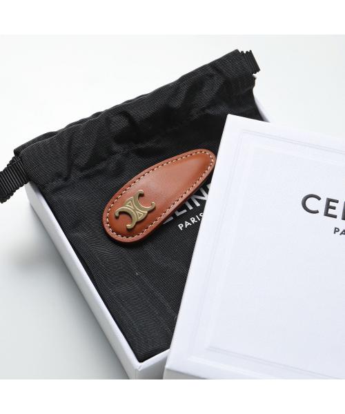 CELINE ヘアクリップ 460TD3BCS レザー トリオンフ(505814695 CELINE ヘアクリップ 460TD3BCS レザー トリオンフ(505814695
