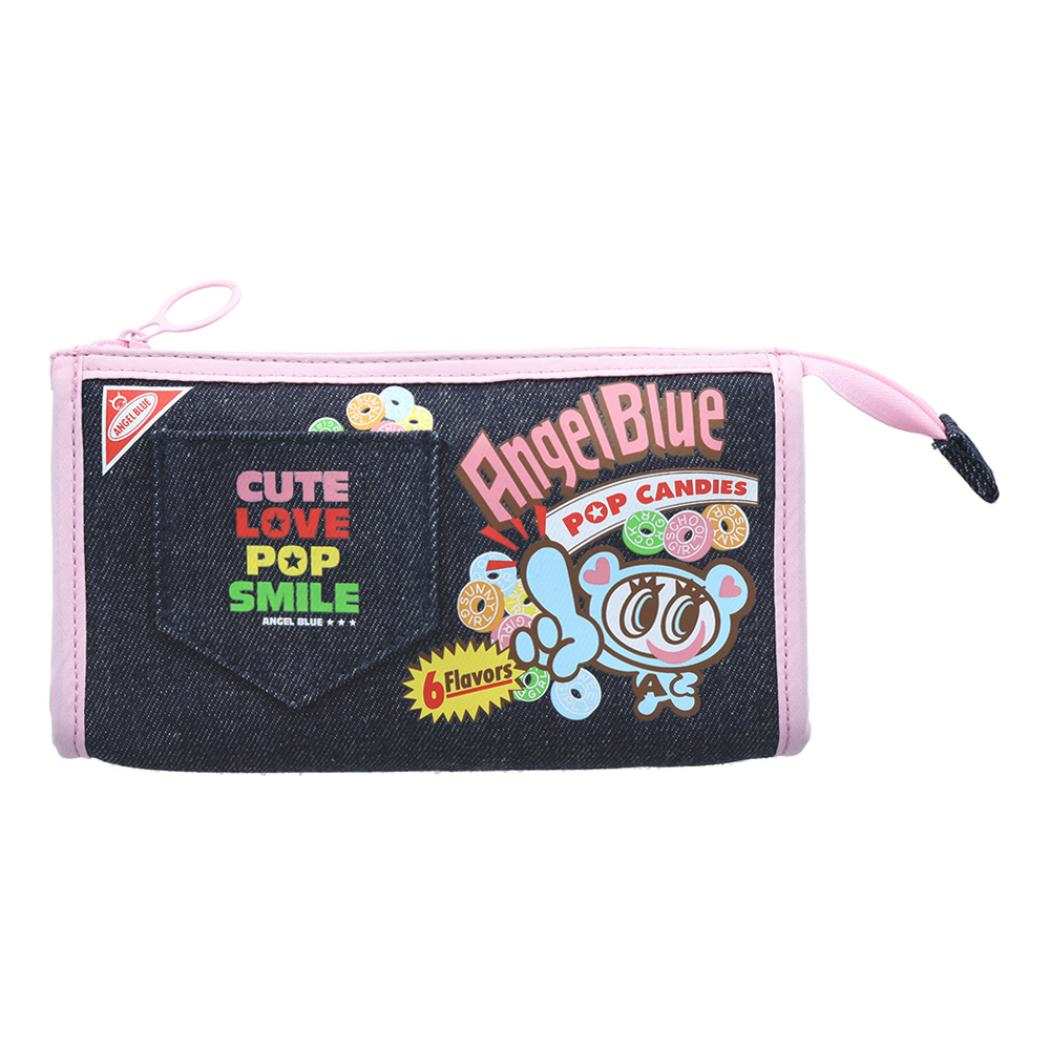 ANGEL BLUE エンジェルブルー コインケース ポーチ スパンコール ANGEL BLUE エンジェルブルー コインケース ポーチ スパンコール