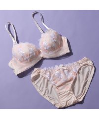 petit marie/パリーゼ Palissee フェミニンフラワーチュール3/4モールドカップブラ＆ショーツ【返品不可商品】/505815915