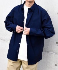 SHIPS any MEN/SHIPS any: ストライプ / ソリッド リラックス レギュラーカラー シャツ 24SS◇/505456038