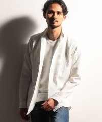 NICOLE CLUB FOR MEN/【RIELABO】クロスプラッドスタンドシャツ/505795654