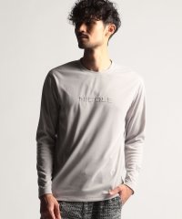 NICOLE CLUB FOR MEN/ロゴ刺繍長袖Ｔシャツ/505795661