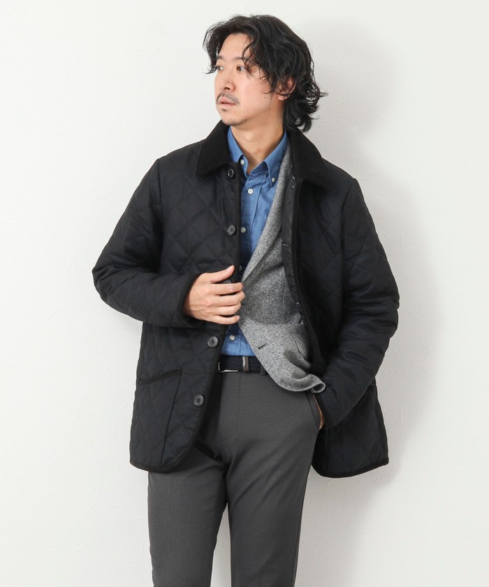 ARKLEY LONG traditional weatherwear38黒 Traditional Weatherwear TRADITIONAL WEATHERWEAR アウター