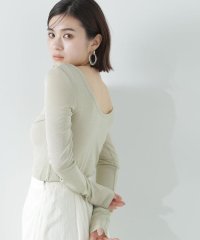 NATURAL BEAUTY BASIC/ラメシアーカットソー/505814429