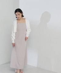 NATURAL BEAUTY BASIC/クロップドカーデ＆キャミワンピース/505816101