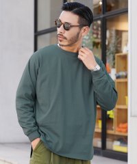 JIGGYS SHOP/裾ラウンドシルクタッチ ロングスリーブT / ロンT メンズ Tシャツ 長袖 ロンティー カットソー トップス クルーネック ビッグシルエット オーバーサイズ /505816271