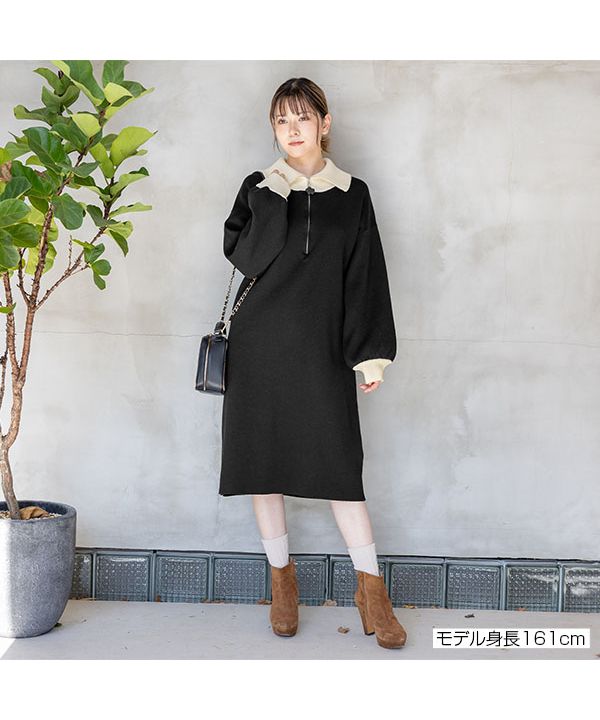 MARY QUANT - MARY QUANT マリクワ ニットワンピースの通販 by