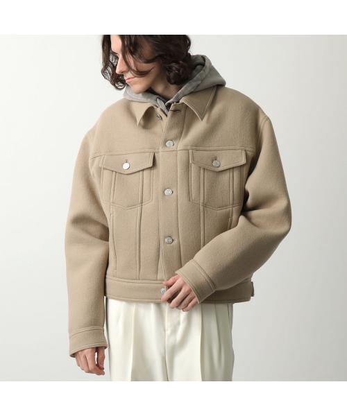 セール】ami paris ジャケット UJK234.WV0020 ウール ブルゾン セール】ami paris ジャケット UJK234.WV0020 ウール ブルゾン