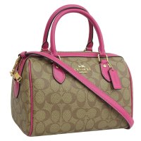 COACH/COACH コーチ ROWAN SATCHEL ローアン サッチェル シグネチャー 斜めがけ ショルダー バッグ 2WAY/505817669