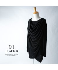  GENELESS/ジェネレス GENELESS ドレープ Tシャツ メンズ 長袖 7分袖 ムラ染め ビジュアル系 ヴィジュアル系 V系 ブランド バーニングショー 夏服 全3色 /504750926