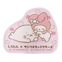 cinemacollection/サンリオキャラクターズ クリップ アクリルクリップ シロタン マイメロディ B サンリオ エムプラン かわいい キャラクター グッズ /505817258