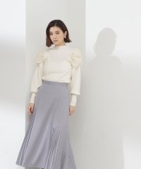 NATURAL BEAUTY BASIC/アシメサイドプリーツスカート/505818215