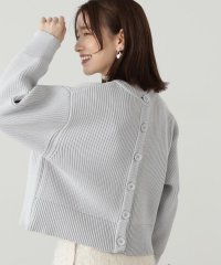 N Natural Beauty Basic/前後2WAY畦ニットカーディガン/505818277