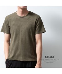  GENELESS/ジェネレス GENELESS Tシャツ 半袖 メンズ サーマル クルーネック ワッフル 綿 シンプル トップス カットソー 全4色 28401 tシャツ Tシャ/505818409
