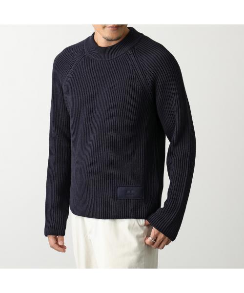 セール 62%OFF】ami paris ニット CREWNECK WITH LABEL HKS024 KN0031