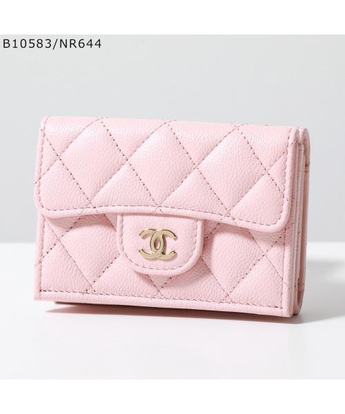 CHANEL 三つ折り財布 MATELASSE マトラッセ AP0230(505820880