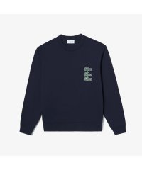 LACOSTE Mens/タイムラインクロックプリントクルーネックスウェット/505821506