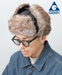 AMS SELECT/ジェリー GERRY フライトキャップ ミックスファー ナイロン 帽子 秋 冬 防寒 アウトドア レジャー 旅行/505798615