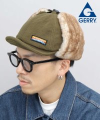 AMS SELECT/GERRY ジェリー フリース ショートブリム イヤーフラップ フライトキャップ アンパイアキャップ ツバ短い 帽子 秋 冬 防寒 アウトドア 旅行 レジャー/505798617