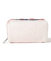 LeSportsac/RECTANGULAR COSMETICセーターキルティングアイボリー/505804595