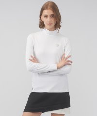 LANVIN SPORT/モックネックサイドライン長袖シャツ(ゴルフ/レディス）【アウトレット】/505806972