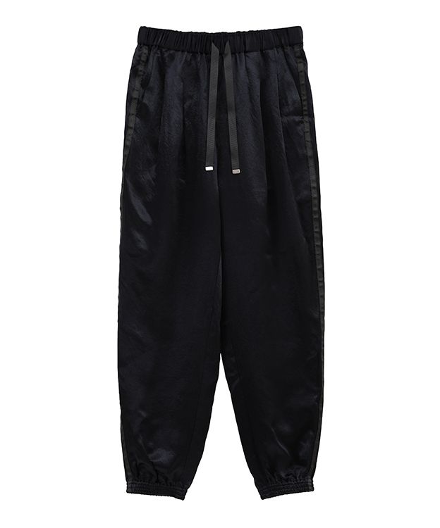 〔新品〕MANOF SIDE LINE SPORTS SATIN PANTS SIDE LINE SPORTS SATIN PANTS(505822103) | マノフ(MANOF) - d