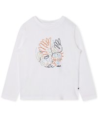 ＡＩＧＬＥ KIDS/グラフィックプリントロングスリーブTシャツ/505822117