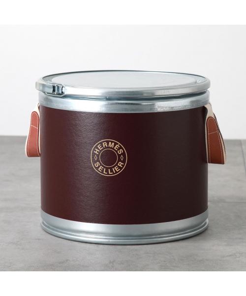 エルメス Hermes HERMES サドルボックス SADDLE BOX 馬具缶 収納