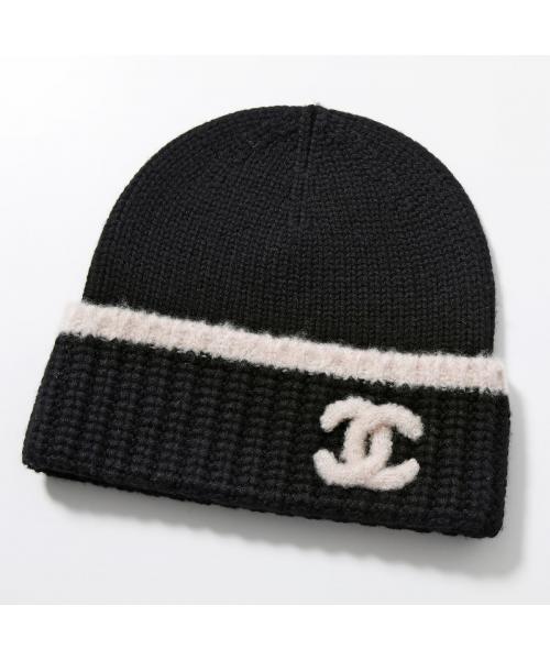 ファッションCHANEL シャネル ニット帽