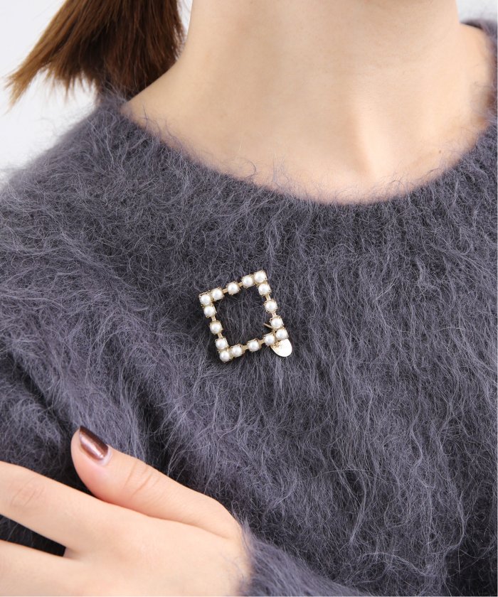 Junco Paris/ジュンコパリ】square broach ブローチ(505822581