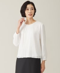 J.PRESS LADIES/プリーツシフォン カットソー/505823254