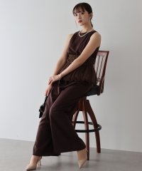 BLUEEAST/ブルーイースト BLUEEAST チュールブラウス×オールインワンドレス/505823352