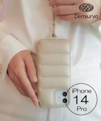 Demiu/【Demiu / デミュ】BALLON iPhone14Pro iPhoneケース アイフォンケース 本革 リアルレザー ストラップ付/505278097