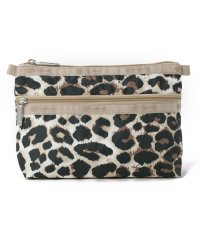 LeSportsac/COSMETIC CLUTCHフラクセンレオパード/505804621