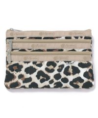 LeSportsac/3－ZIP COSMETICフラクセンレオパード/505804622