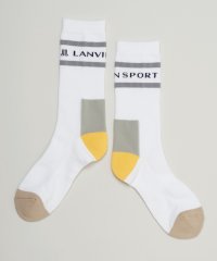 LANVIN SPORT/レギュラー丈ソックス【抗菌防臭/足底パイル/滑り止め】/505807086