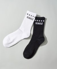 KINGZ by Samantha Thavasa/KINGZロゴ ロング丈ソックス/505818195