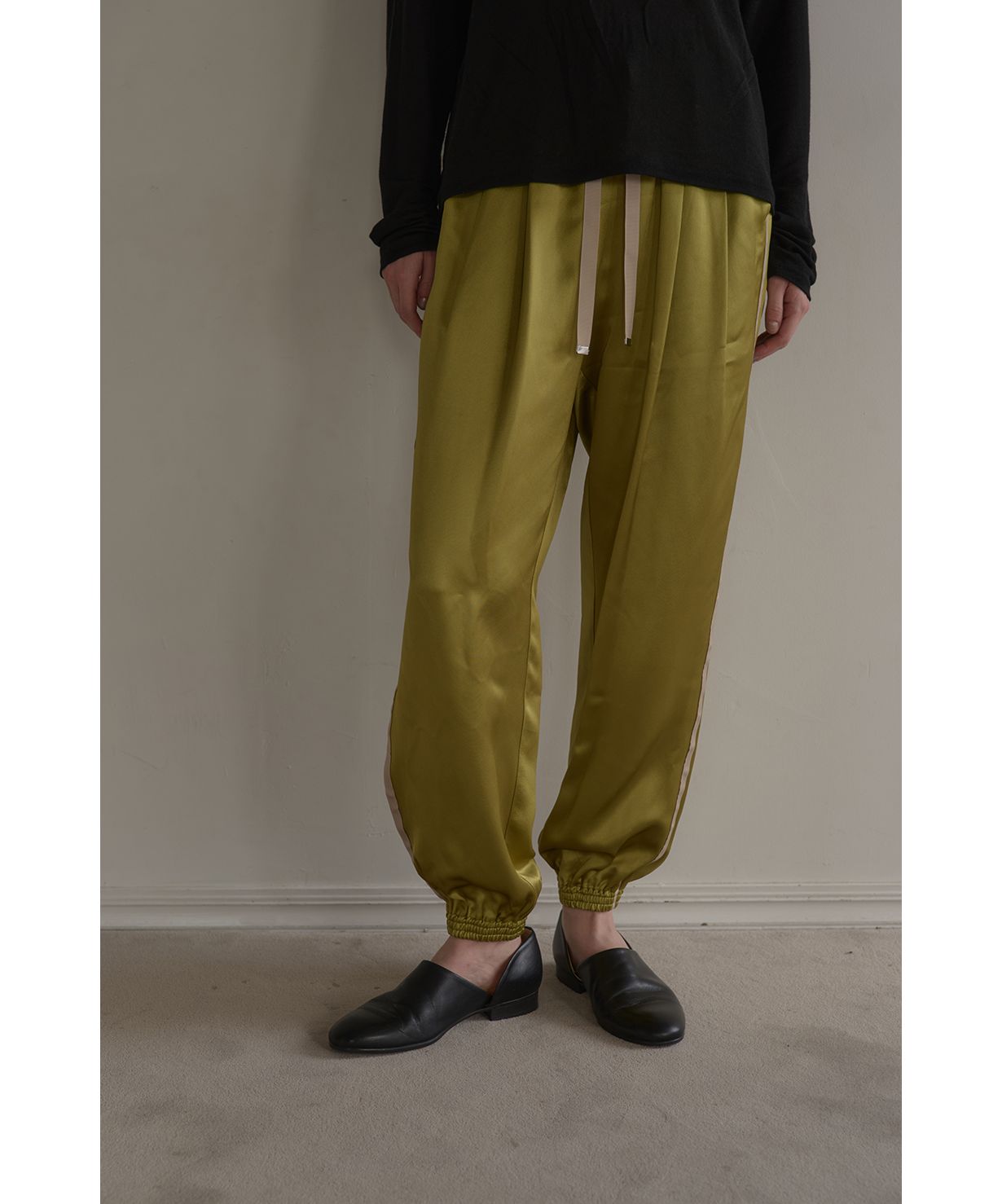 SIDE LINE SPORTS SATIN PANTS(505822103) | マノフ(MANOF) - d fashion