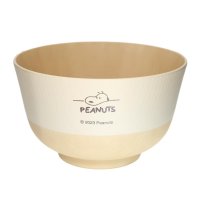 cinemacollection/スヌーピー どんぶり 塗分け丼 デスク きなり色 ピーナッツ マリモクラフト 割れにくい食器 ギフト かわいい キャラクター グッズ /505822889